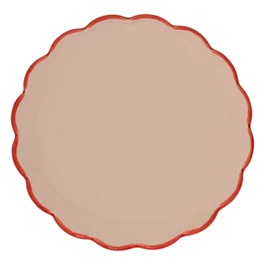 Good Morning plate Sculpted Ø17cm 108340 old pink