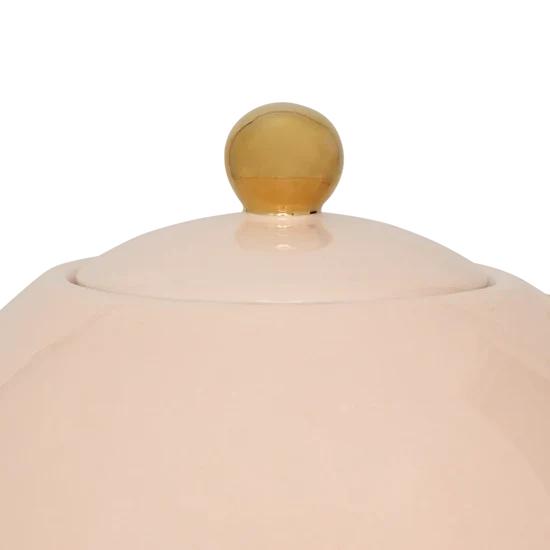 Tea Pot Porcelain old pink 107934