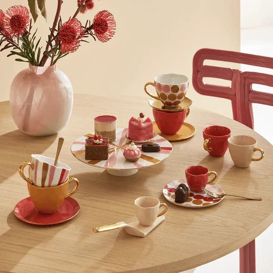 Good Morning Cake server Old Pink 107655