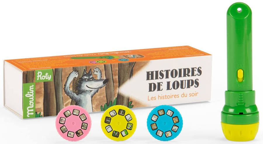 Display of 10 storybook torches - Wolf