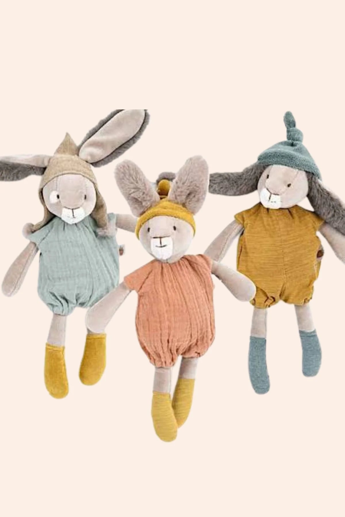 Rabbits from the “Three little rabbits”