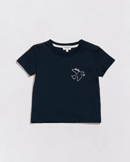 Jeannot Tee-Shirt “Baby Bird” Navy
