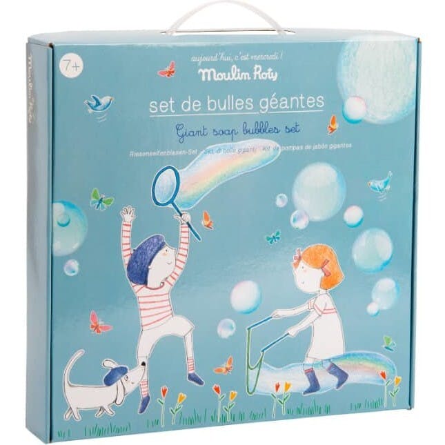 Assorted Giant Soap Bubbles set maker