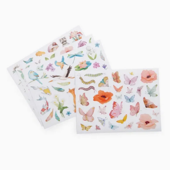 Pack of 108 Stickers - The Rosalies