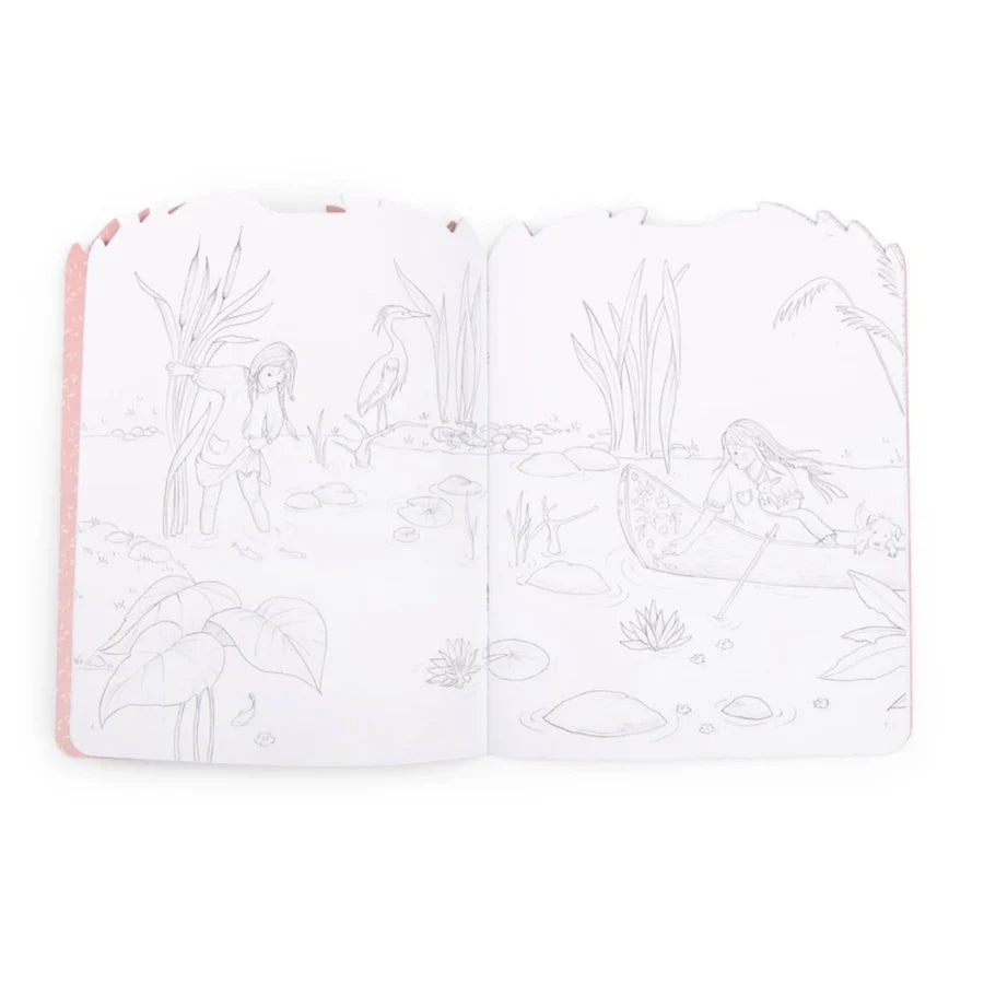 Coloring Book Stickers - The Rosalies