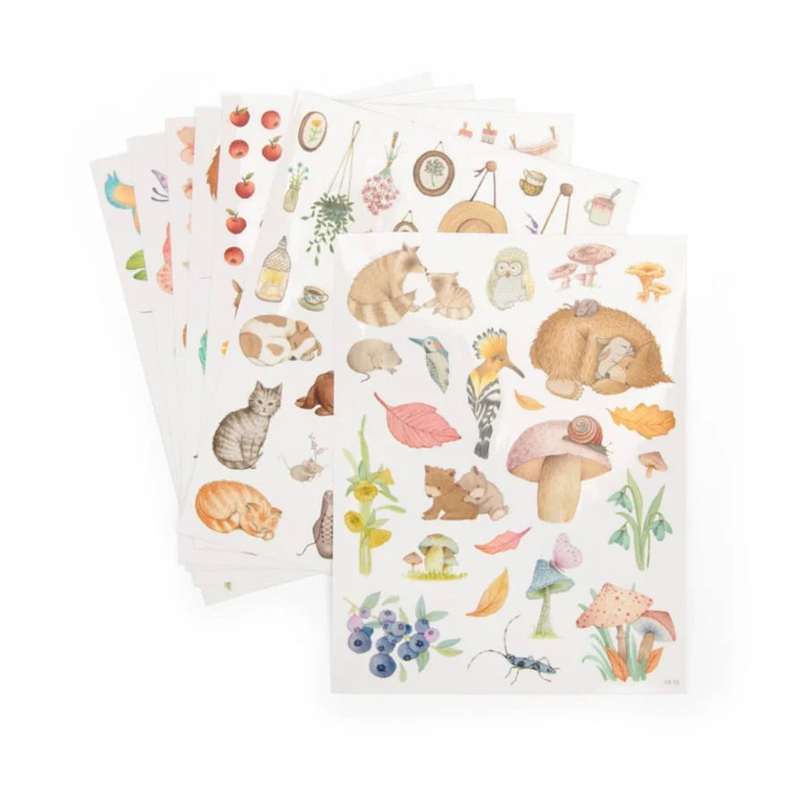 Coloring Book Stickers - The Rosalies