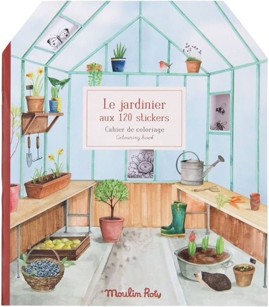 Coloring Book Stickers - Garden Theme