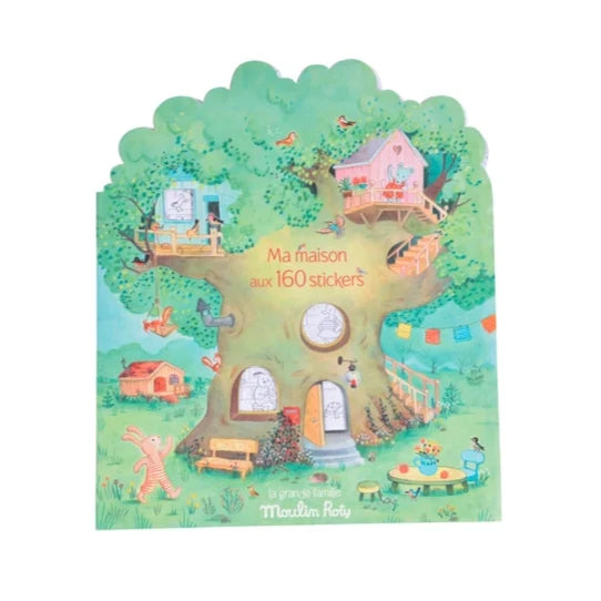 Coloring Book Stickers - The Big Family