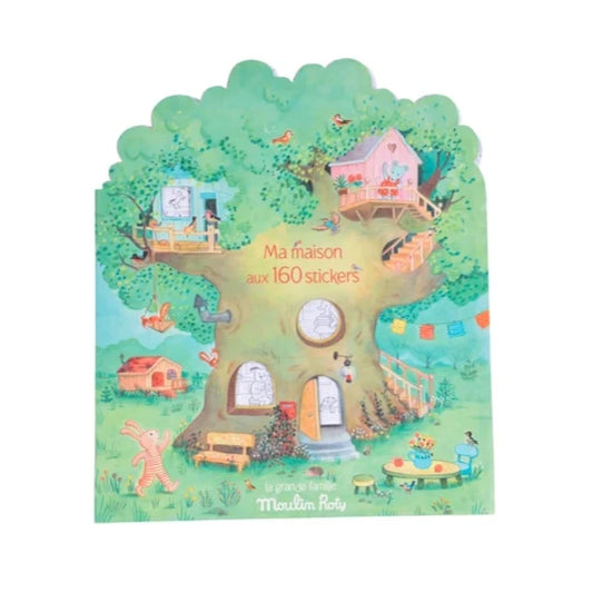 Coloring Book Stickers - The Big Family