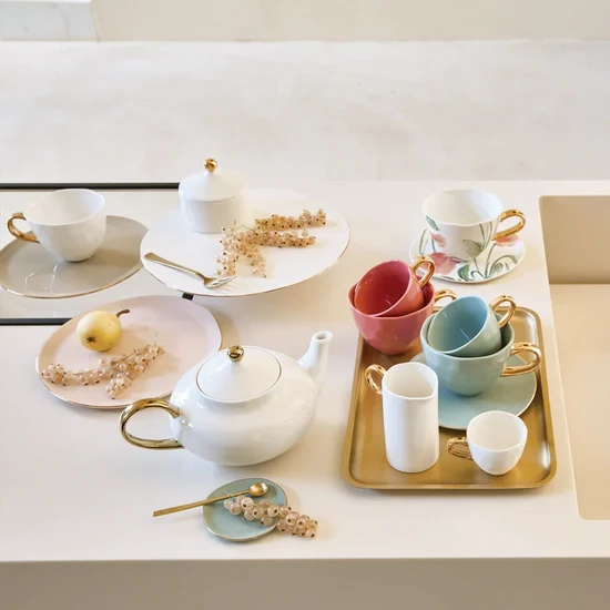 MUG TEA Cappuccino/Tea 106370 Brandied Apricot