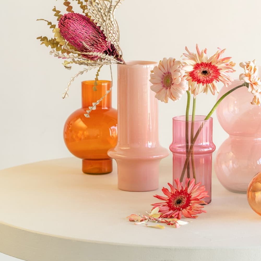 Peach Light Pink Vase 107038
