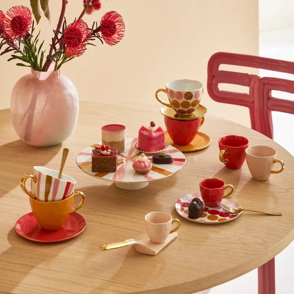 Tea Saucer Plate 106610 Joyful Stripes