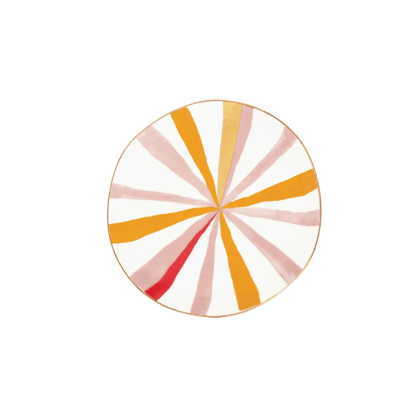 Tea Saucer Plate 106610 Joyful Stripes