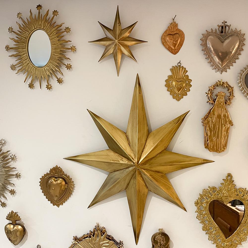 Heart Ex-Voto Shepherd's Star Gold Small - Boncoeurs