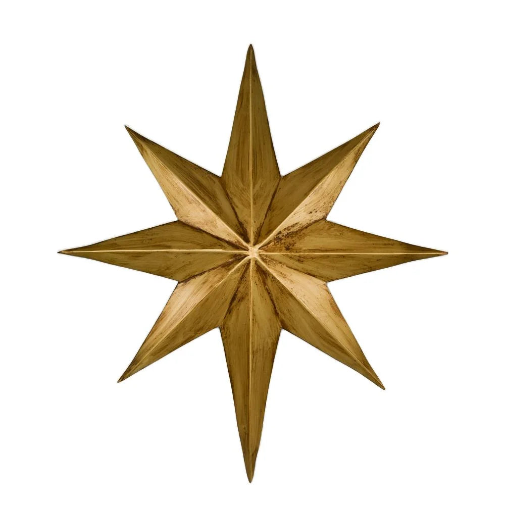 Heart Ex-Voto Shepherd's Star Gold Large - Boncoeurs