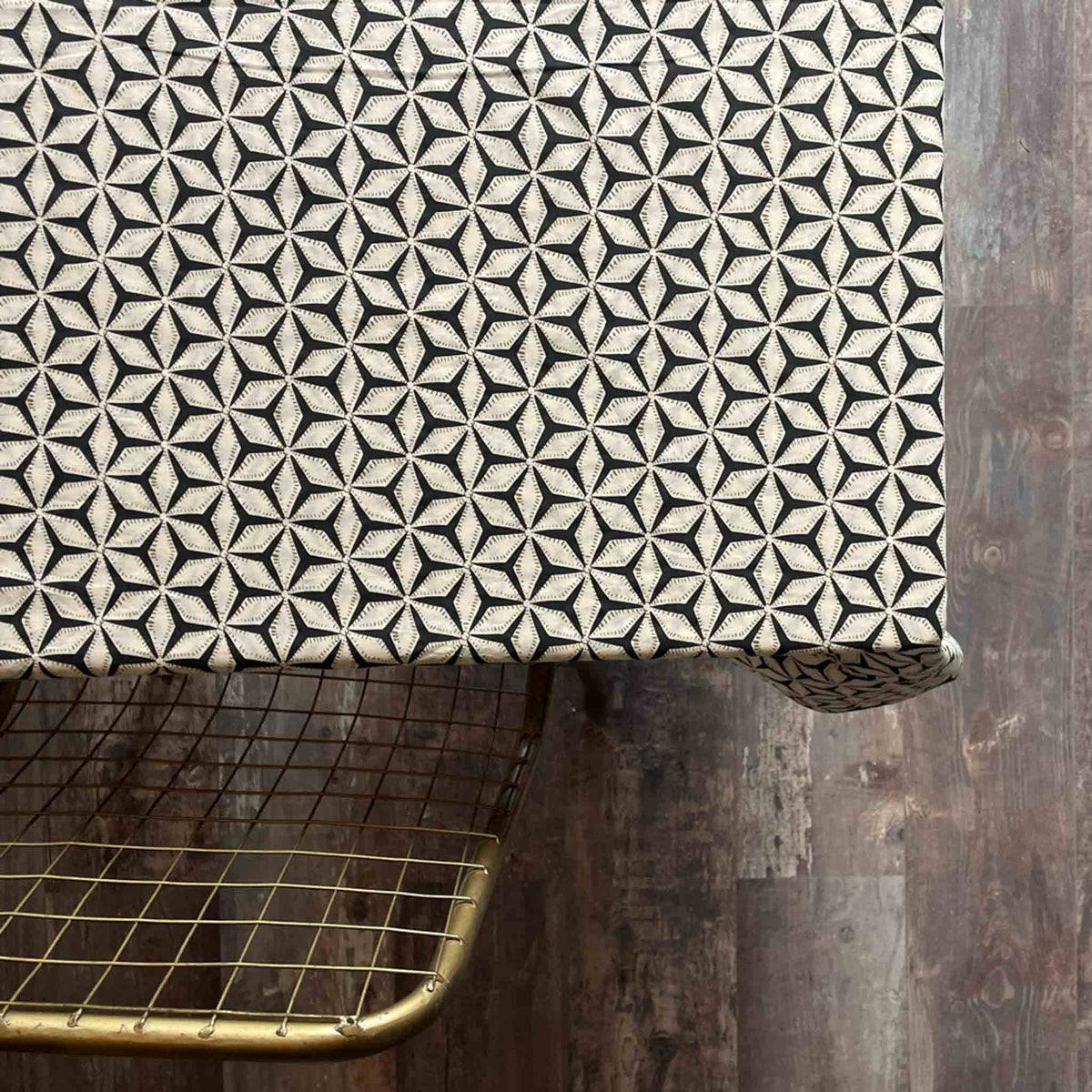 Tablecloth 170x250 Stars Carbone - Boncoeurs
