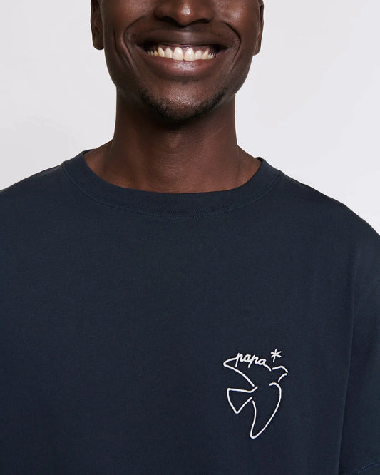 Tee-Shirt “Papa Bird” Navy