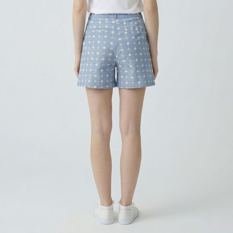 Soya Short Chambray Blue
