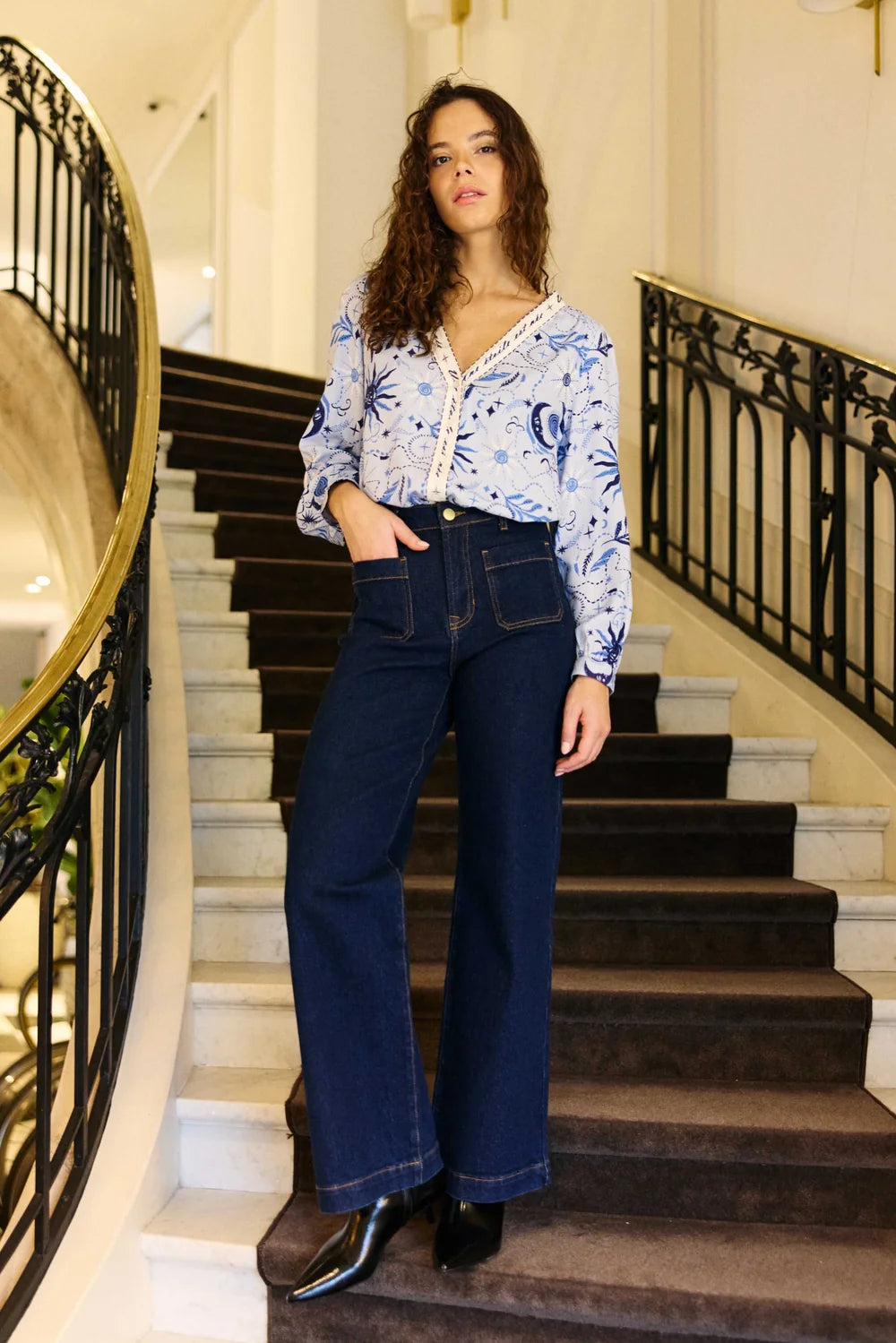 Atlanty Denim Brut Pants