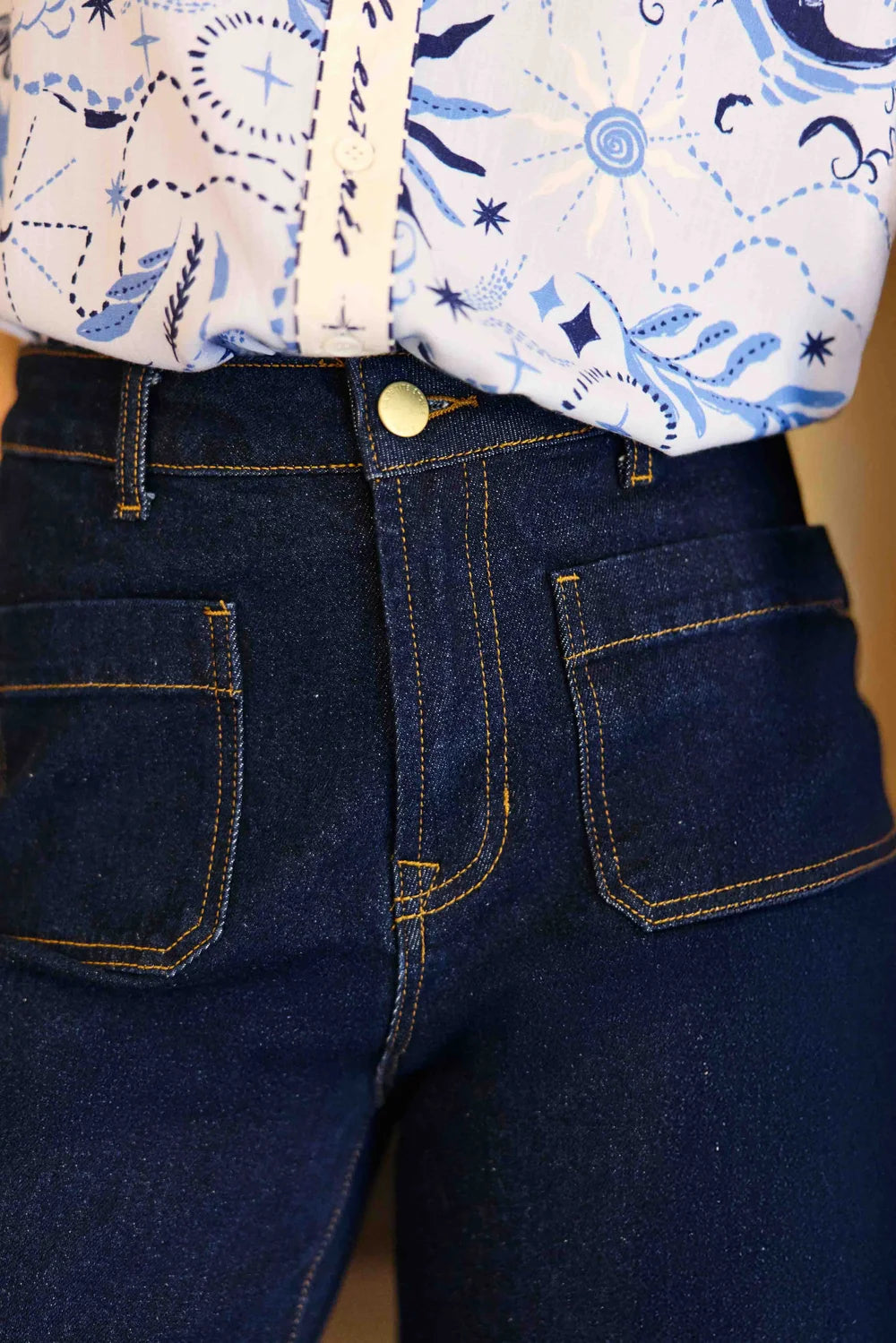 Atlanty Denim Brut Pants