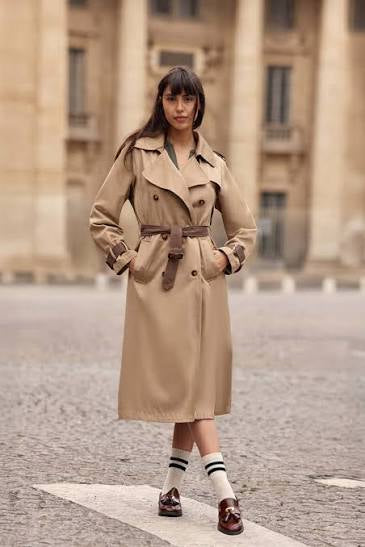 Faraga Trench Beige