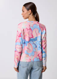 Melissa Pullover flower Print