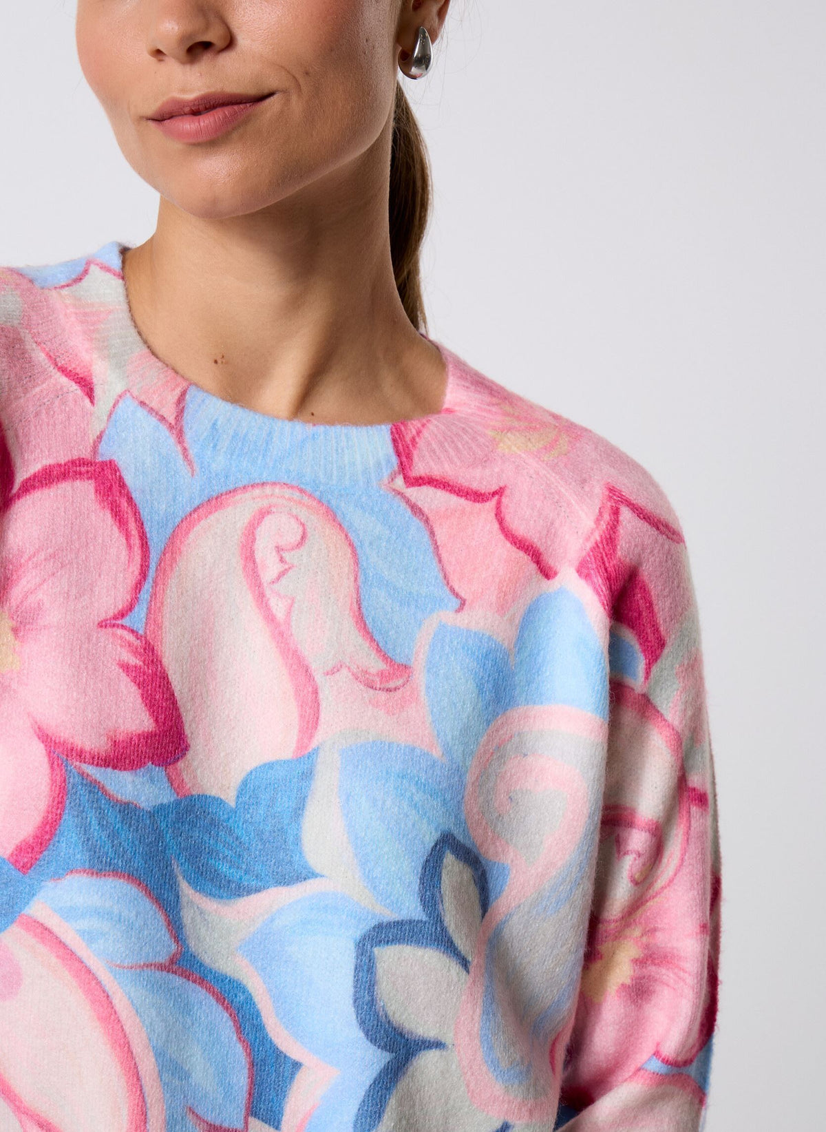 Melissa Pullover flower Print