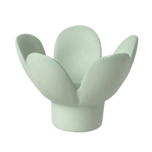 Green Flower Candle holder