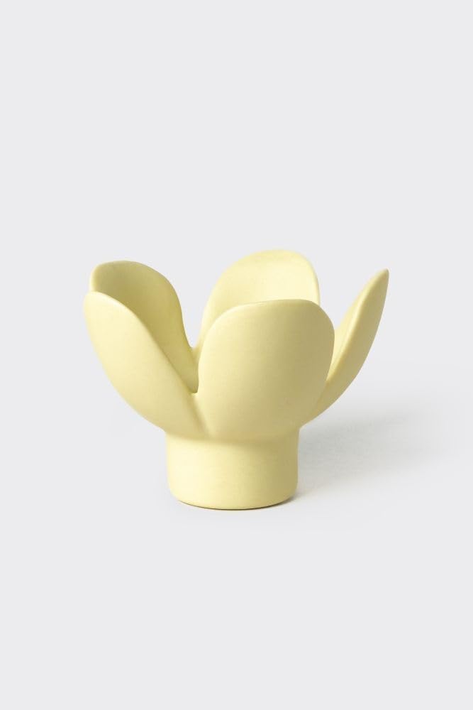 Yellow Flower Candle holder