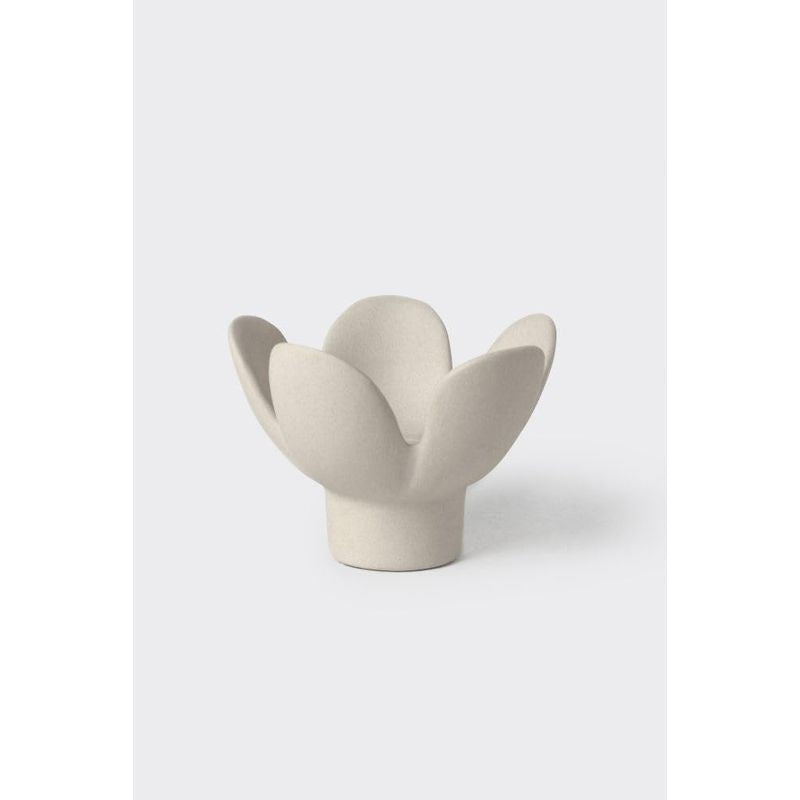 Beige Flower Candle holder