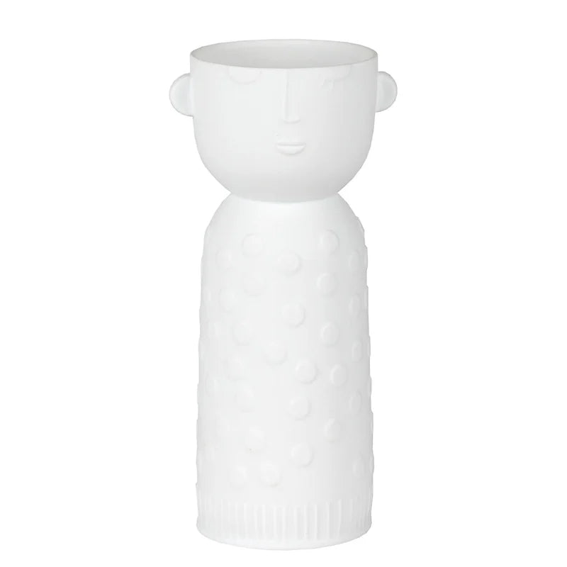 Porcelain Vase Natural Form Luna 5.9” - R16459