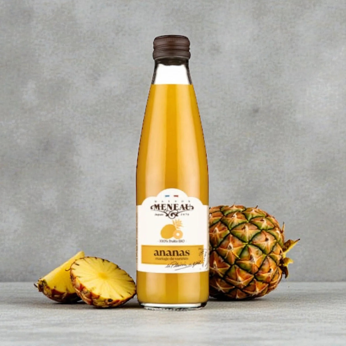 Pure pineapple juice Organic Meneau 25cl - 8.5fl.oz