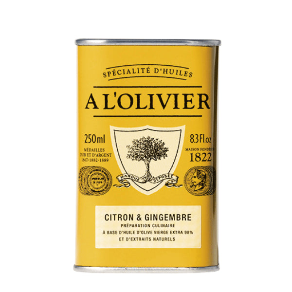 Lemon & Ginger Infused Olive Oil A l’Olivier