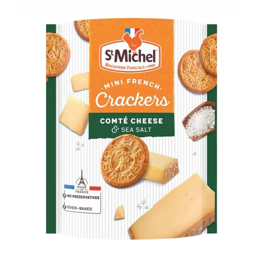 Savory biscuits Comte cheese & Sea salt 70g (2.5oz) - St Michel