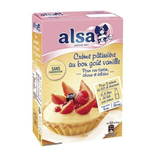 French Vanilla Pastry Cream Mix 13.76oz  - Alsa