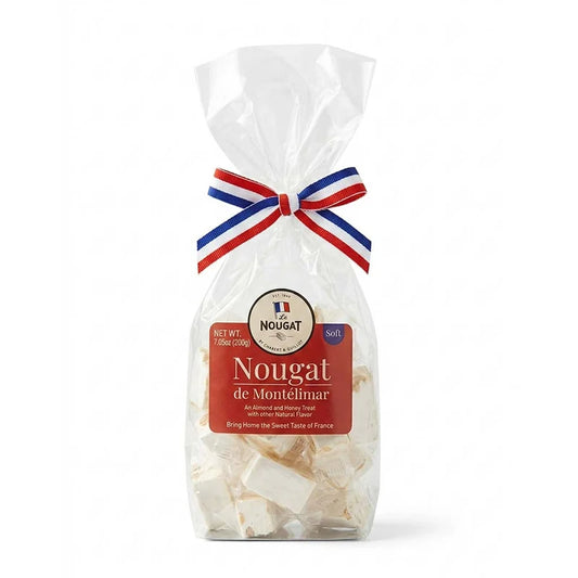French Almond Honey Nougat Soft - Le Nougat 200g (7oz)