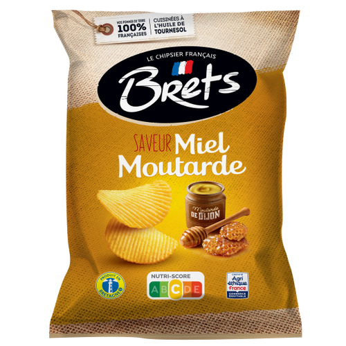 Potato Chips Honey Mustard 125g - Brets