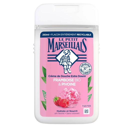 Shower gel Raspberry-peony - Le Petit Marseillais 25cl (8.5fl oz)
