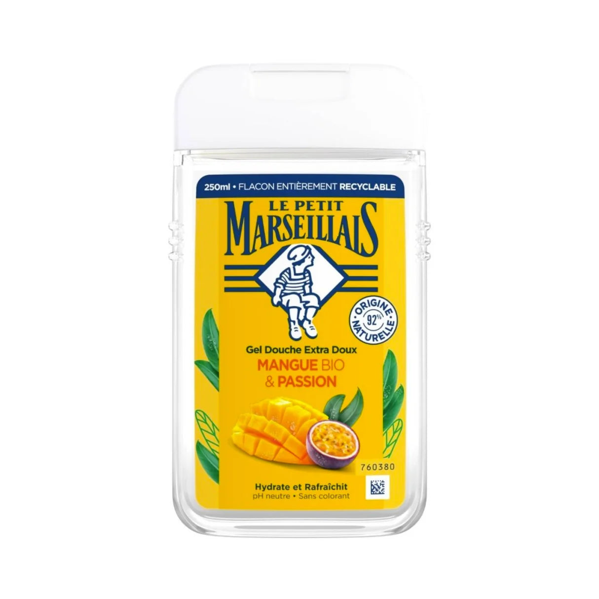 Shower gel Mango-passionfruit- Le Petit Marseillais 25cl (8.5fl oz)
