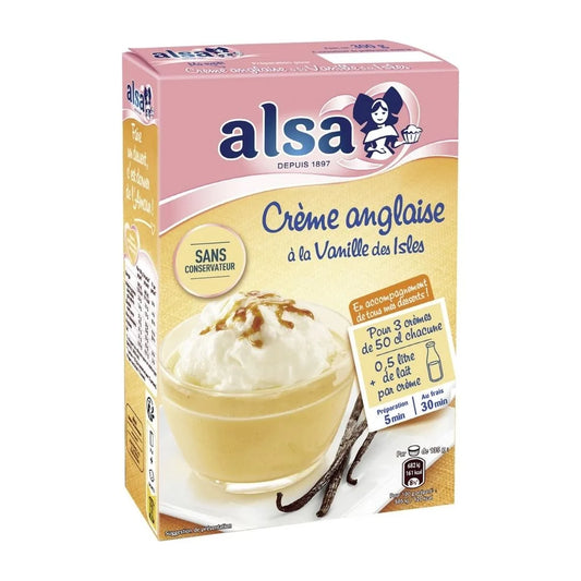Crème anglaise w/ vanilla 10.6oz  - Alsa