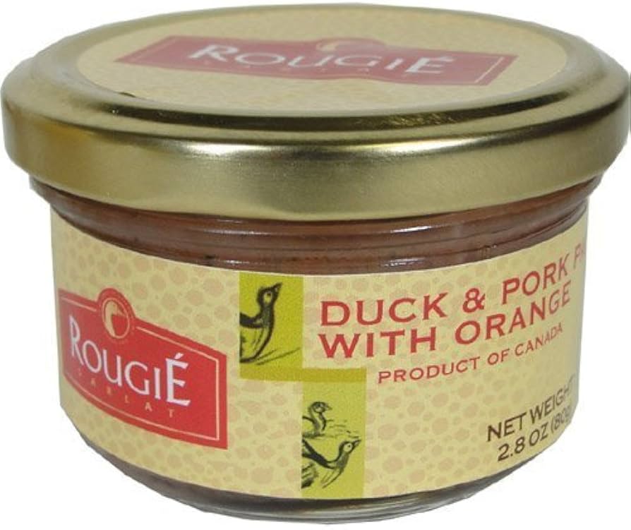 Duck & Pork Pate with Orange Rougié 80g (2.8oz)