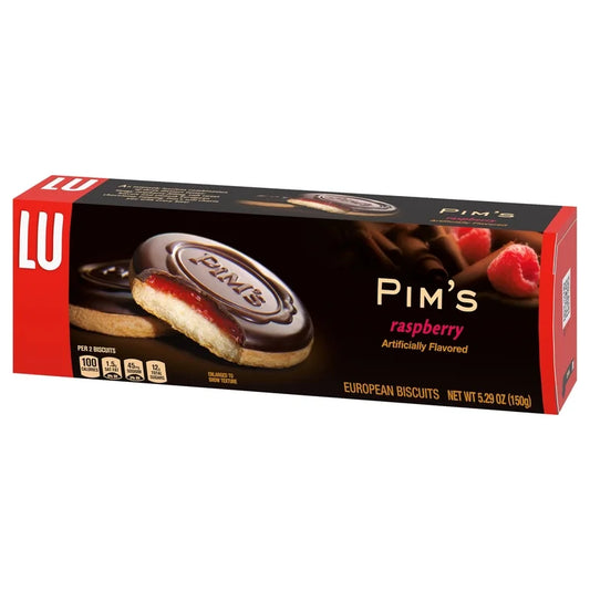 LU Pims raspberry w/ chocolate 150g - 5.3oz