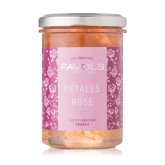 Confit of rose petals 260g (9.2oz) - Favols