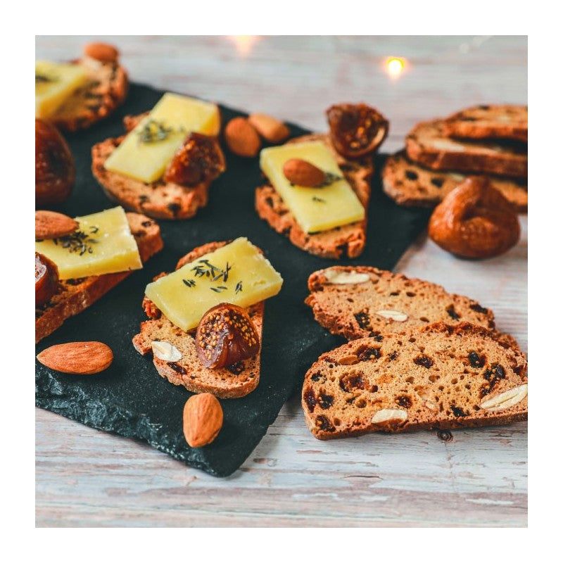 Toasts with almonds and figs for cheese - Biscuiterie de Provence 120g (4.2oz)