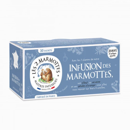 LES 2 MARMOTTES Infusion of Marmots, linden leaf & Verbena