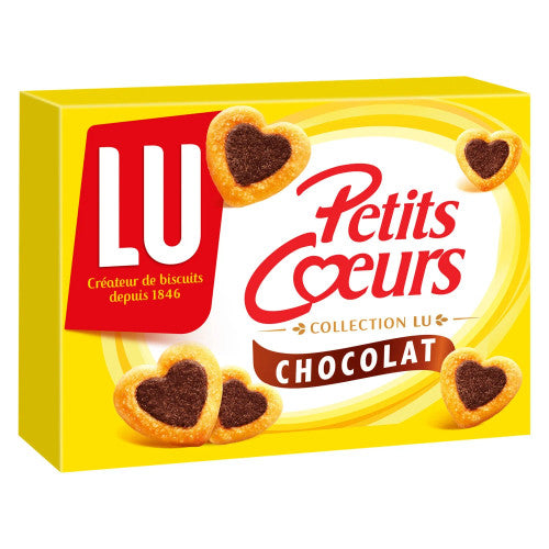 Lu Petits Coeurs Chocolate Cookies 125g