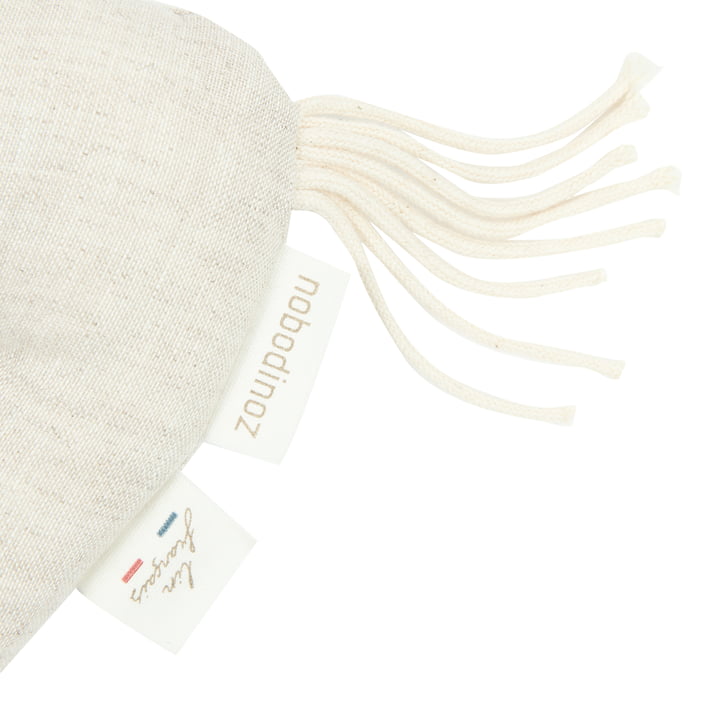 L1N0 Horse rattle linen - Greige