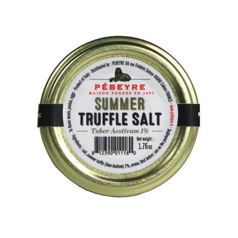 Summer Truffle Salt 50g Pébeyre