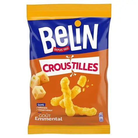 Croustilles Emmental crackers 138g
