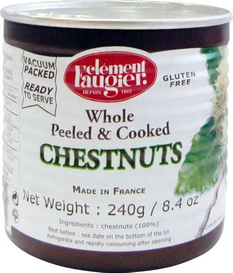 Whole Peeled Chestnuts 240g Clement Faugier